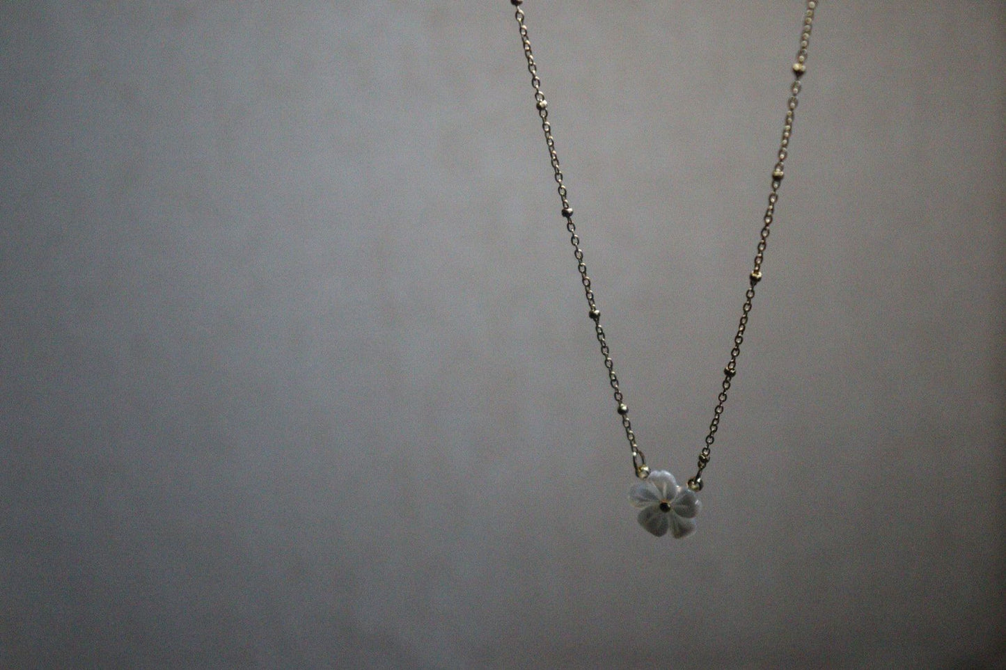 Colier cu Pandantiv Floare - PowerStar
